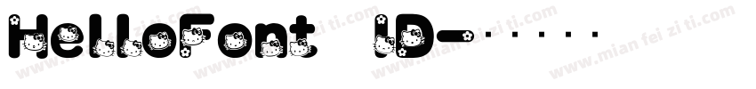 HelloFont ID字体转换